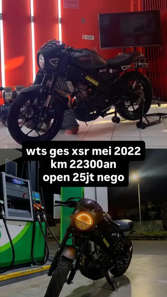 XSR MURAH UNDER MARKET TAHUN 2022