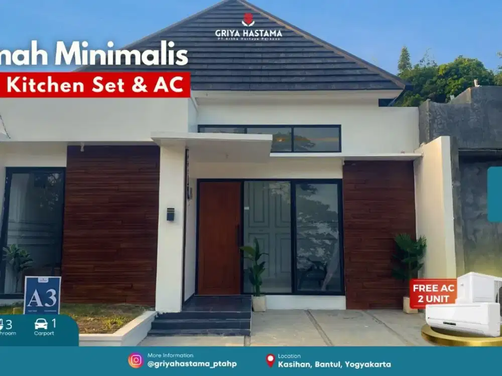 Rumah Siap Huni 500 Jutaan di Bangunjiwo