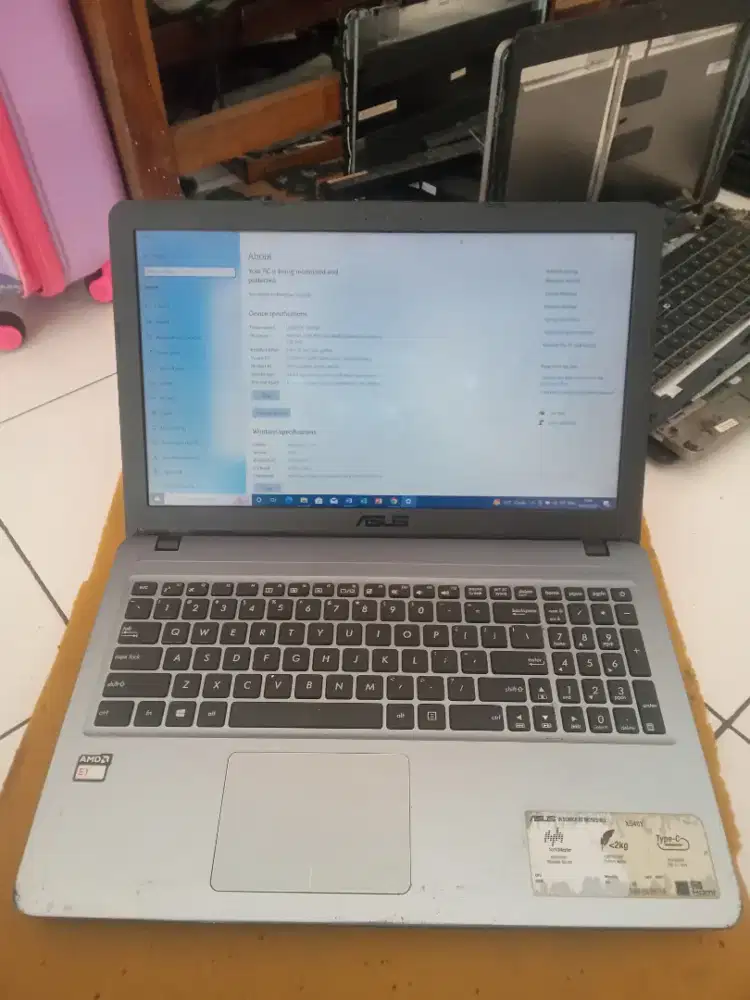 laptop Asus X540Y
