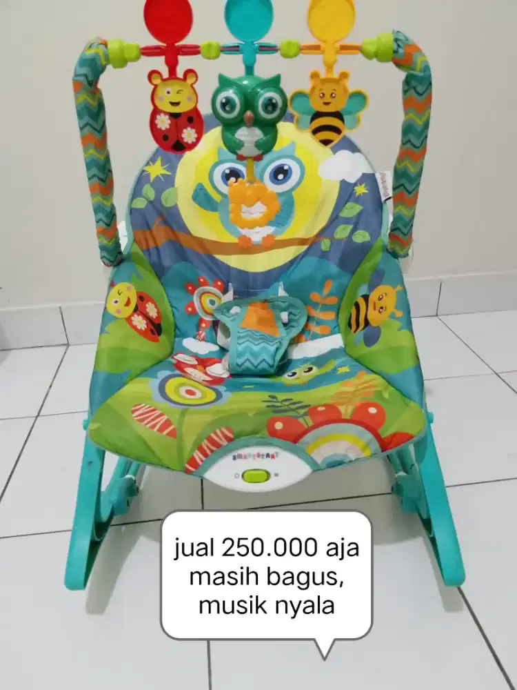 Jual baby bouncer, stroller dan ayunan listrik