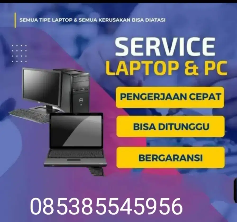Service Laptop & Kimputer