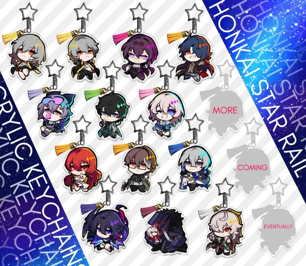 Jual Keychain Honkai Star Rail