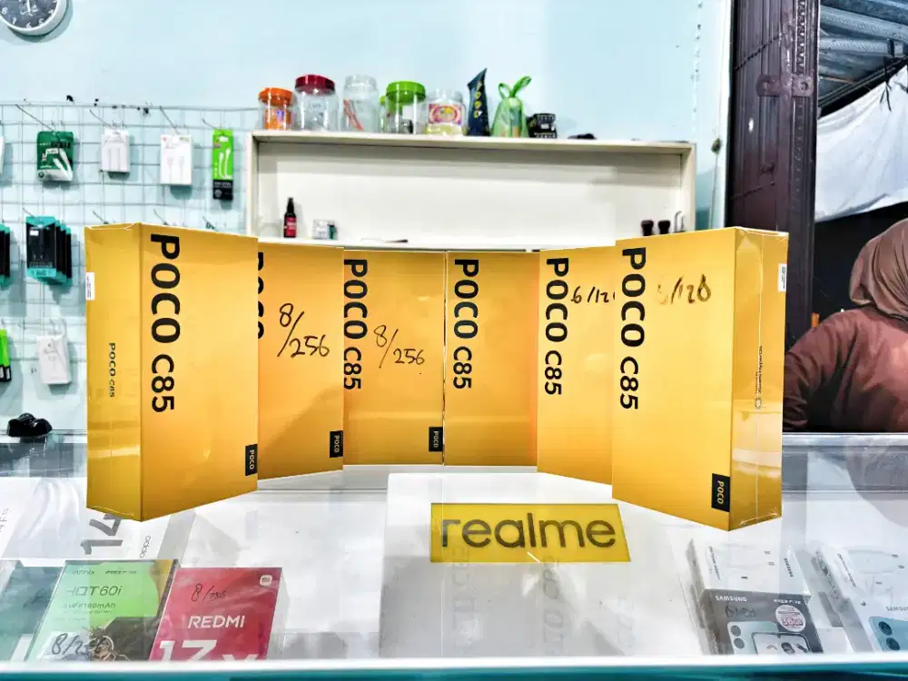 POCO C85 8/256 NEW SEGEL PROMO TERMURAH GARANSI RESMI 15 BULAN