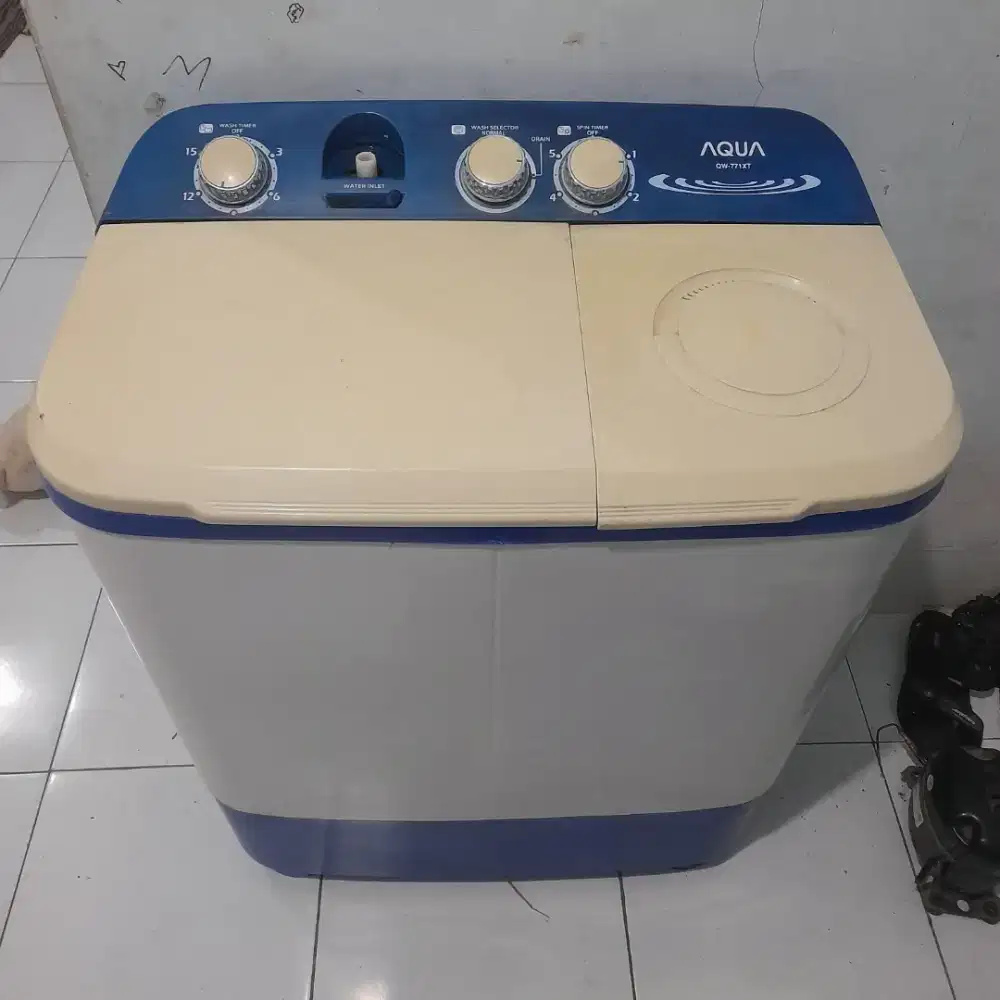 Mesin Cuci 2 Tabung AQUA 7.5 Kg