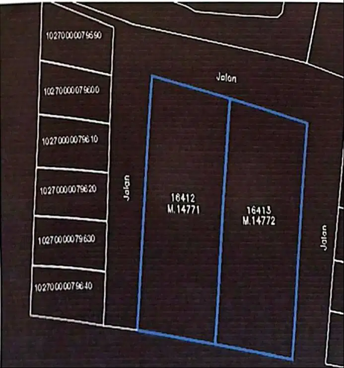 Dijual Tanah kavling untuk perumahan luas bervariasi