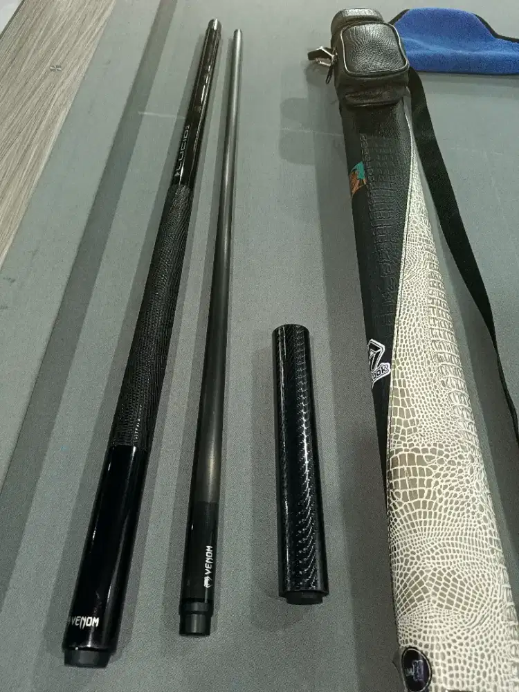 Stick Billiard   lucid 2 full black, karbon