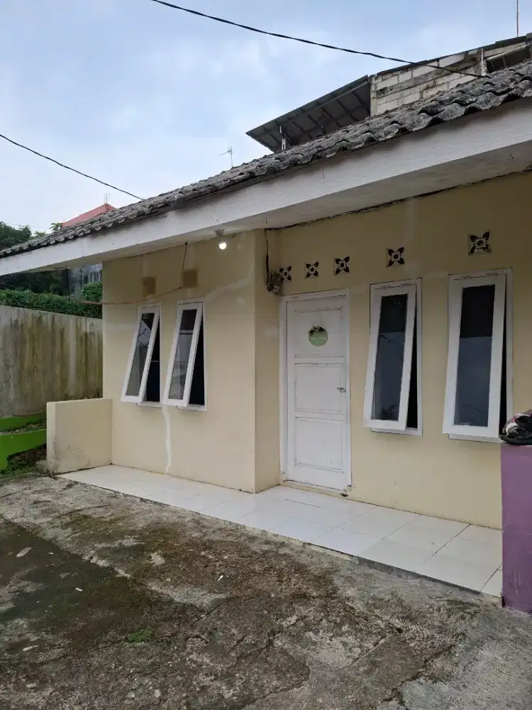 Sewa rumah kontrakan per tahun.