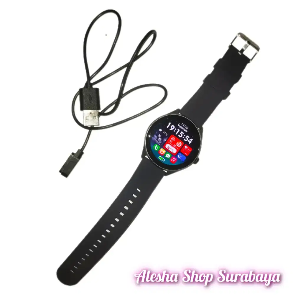 (BEKAS) SmartWatch VIVAN VWY27 Layar Amoled Frame Metal Waterproof
