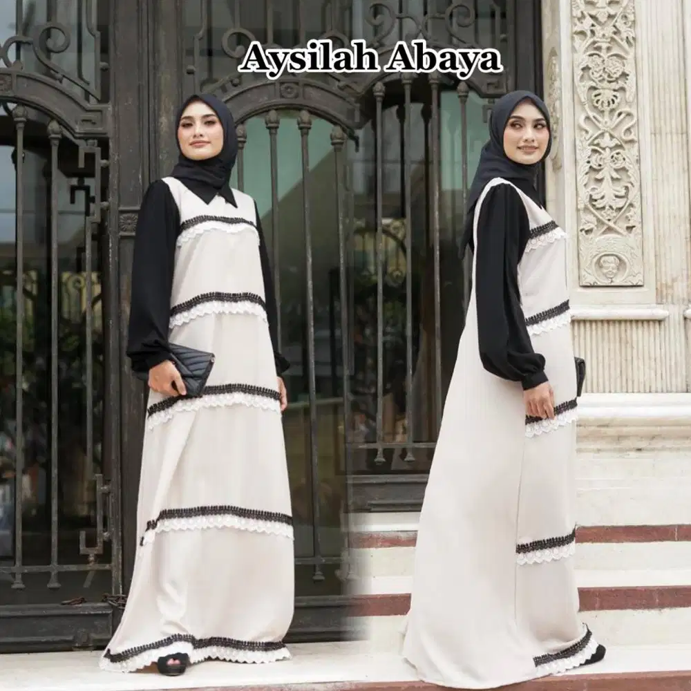 BUSANA MUSLIM...Newww Eid Series!! Aysilah Abaya