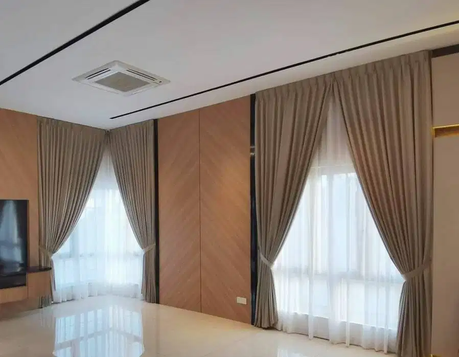 Cod Gorden Blackout Pasang Skat Klinik Hordeng Pintu Gordyn Vitrase