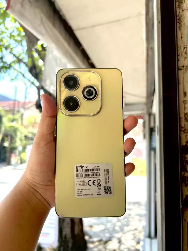 Infinix hot 40i ram 8+8/256 fullset mulus segel