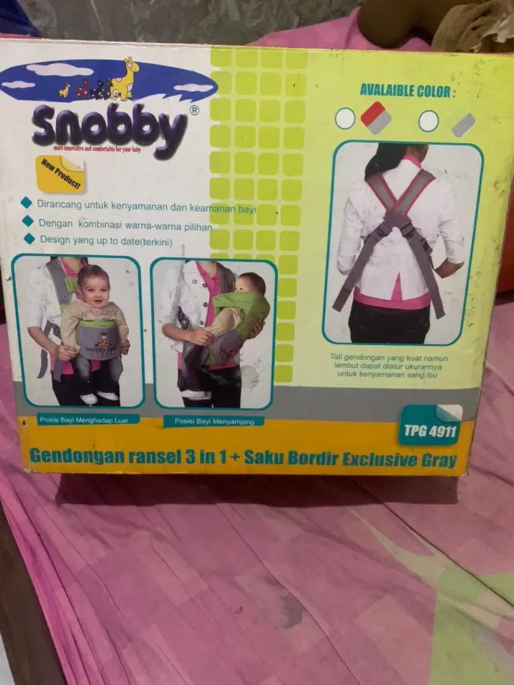 Snooby gendongan