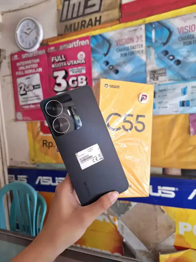 Realme c55 ram 6+6/128 fullset