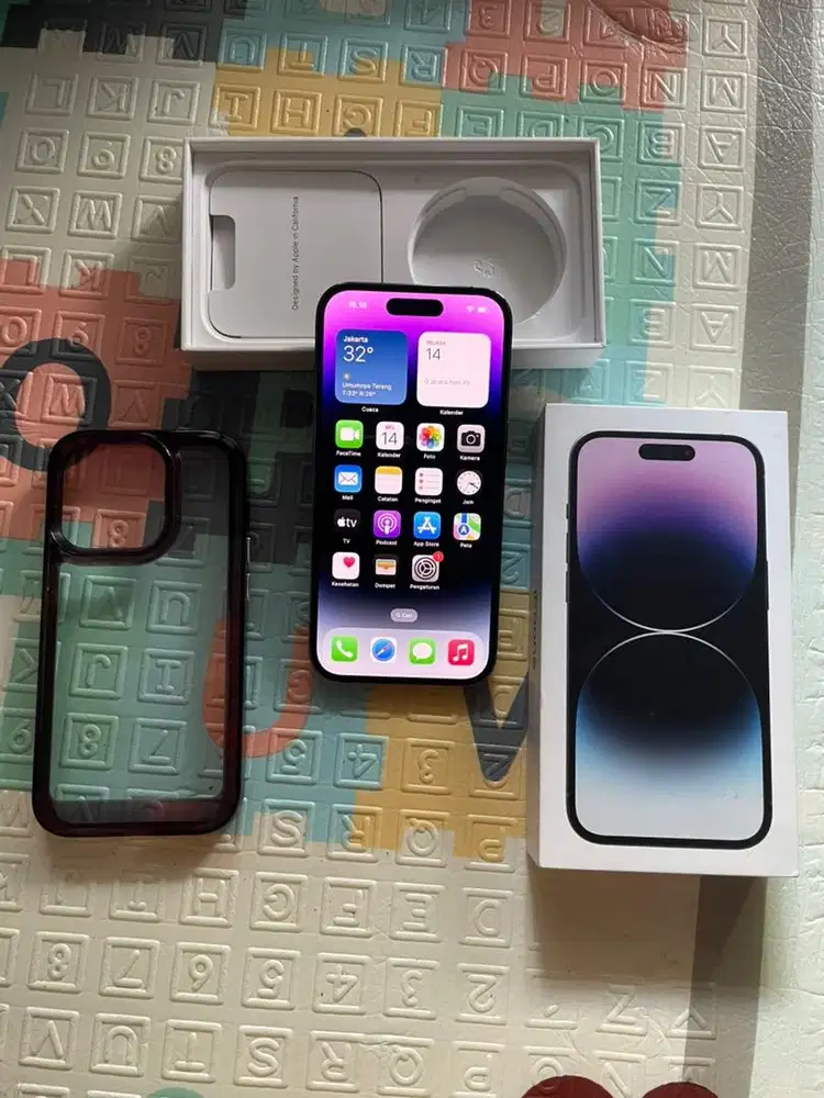 Iphone 14 pro 128gb ibox resmi original