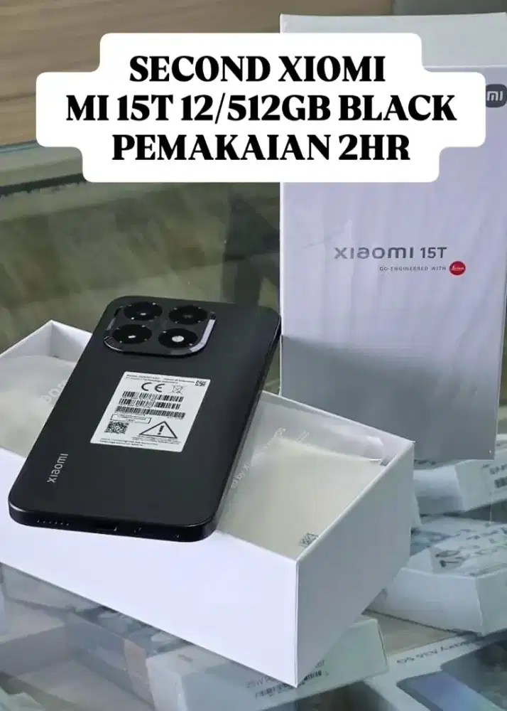 XIAOMI 15T 5G LEICA 5G 12/512GB Second RASA BARU