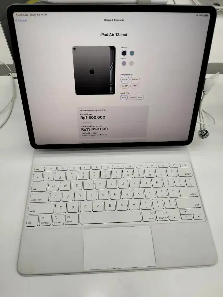 Cicilan Ipad Air 13 inc bebas 1x cicilan