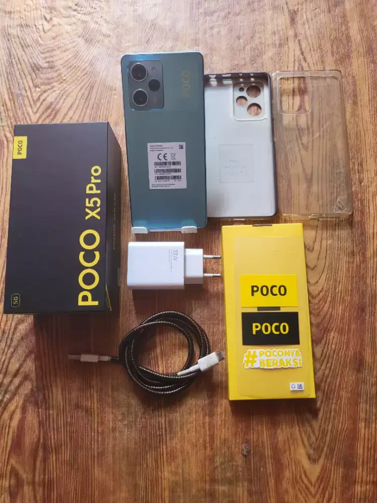 Poco X5 Pro 5G ram6/128gb fullset mulus no minus