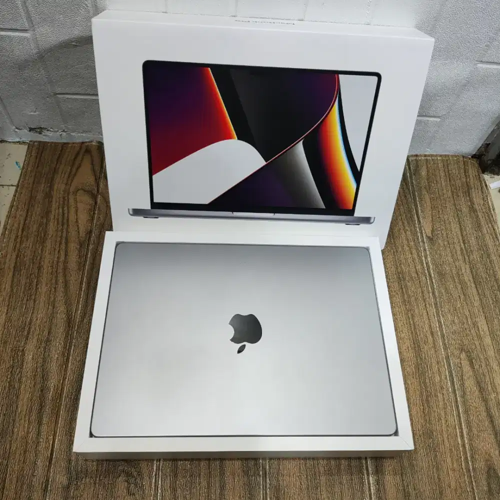 MacBook M1 Pro 14 inch 16GB 512GB Second Mulus Fullset Original