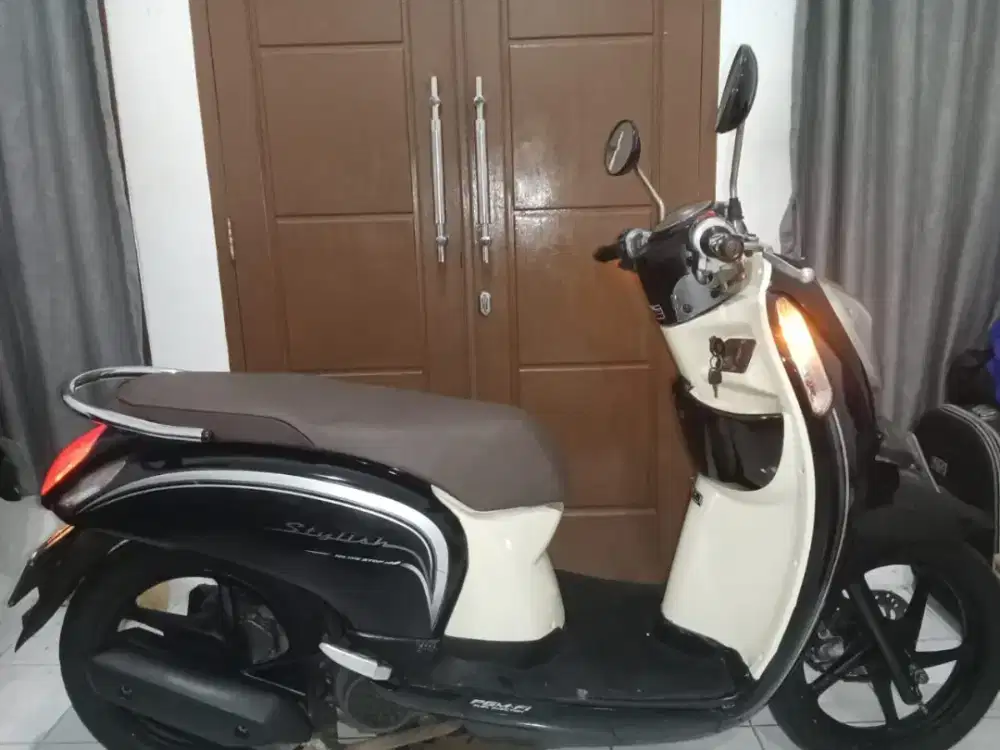 HONDA SCOPY FI IDLING STOP HIDUP PAJAK MATI 2× & Plat Panjang