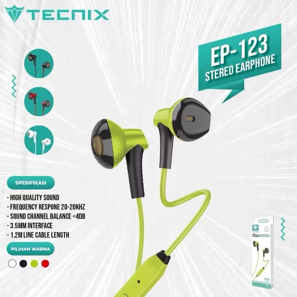 headset tecnix audio aux
