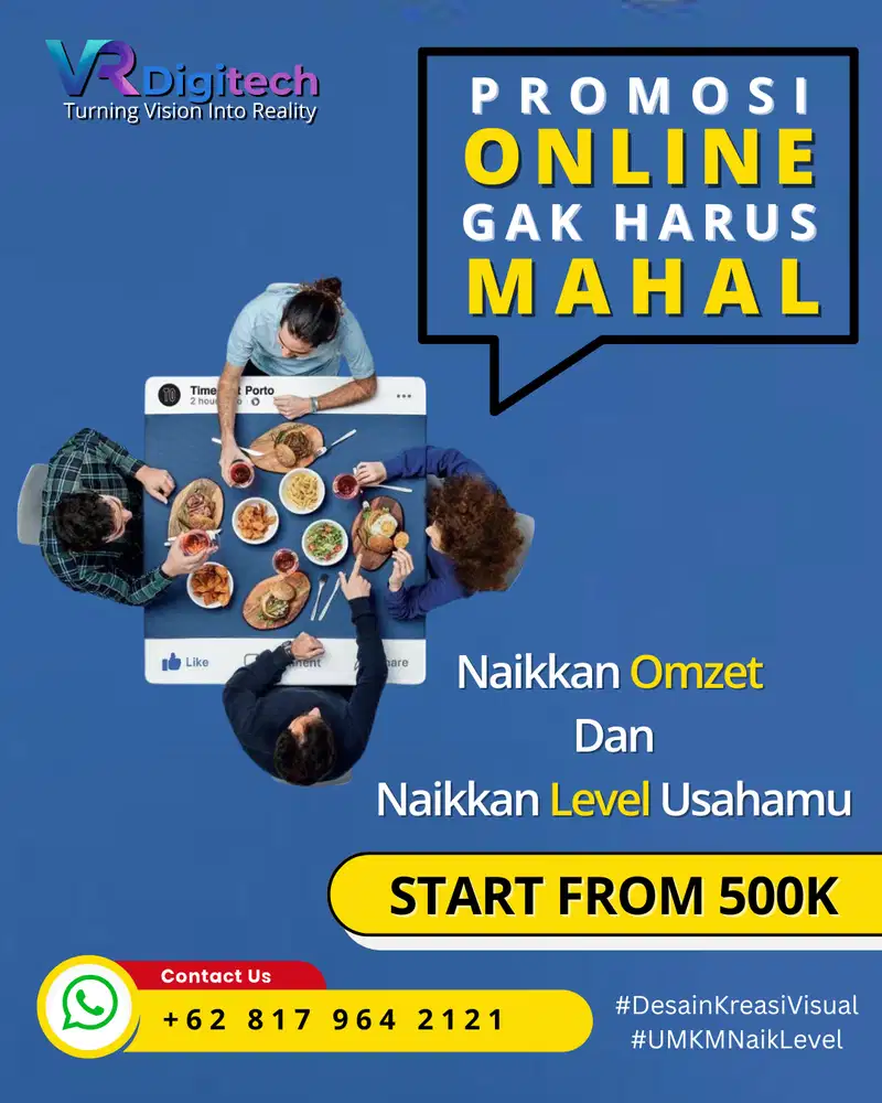 Saatnya UMKM Naik Level Bareng Desain Kreasi Visual!