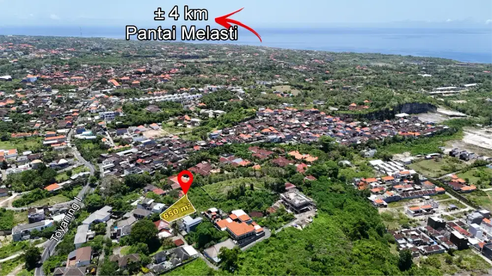 Tanah Ocean View Link Villa Toyaning Ungasan Bali