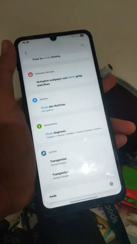 Samsung a06 batang minus ff of minat chat