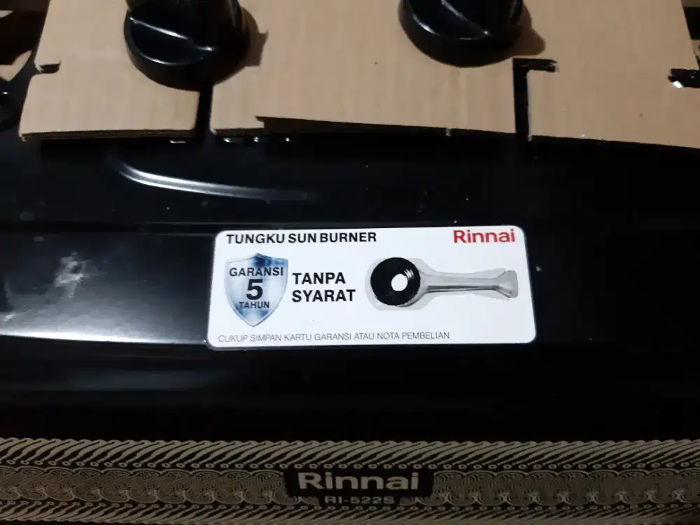 Kompor gas rinnai type RI 522S