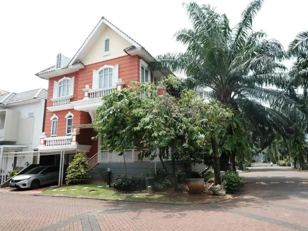 DIJUAL RUMAH HOEK CLUSTER OMAHA VILLAGE GADING SERPONG