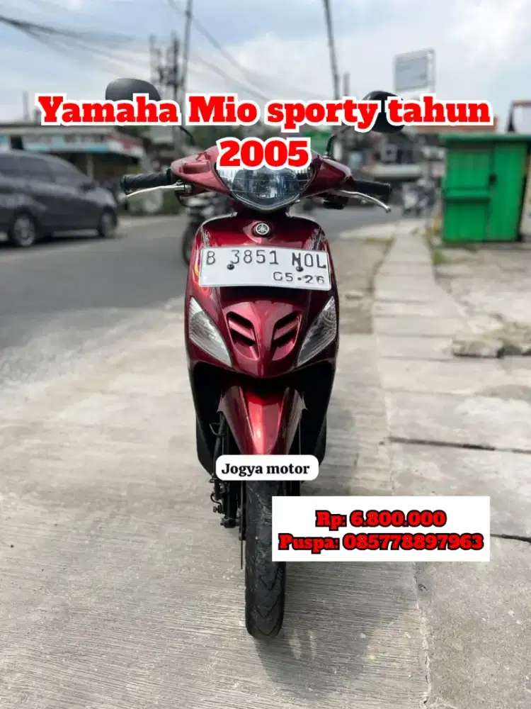 Yamaha Mio sporty tahun 2005