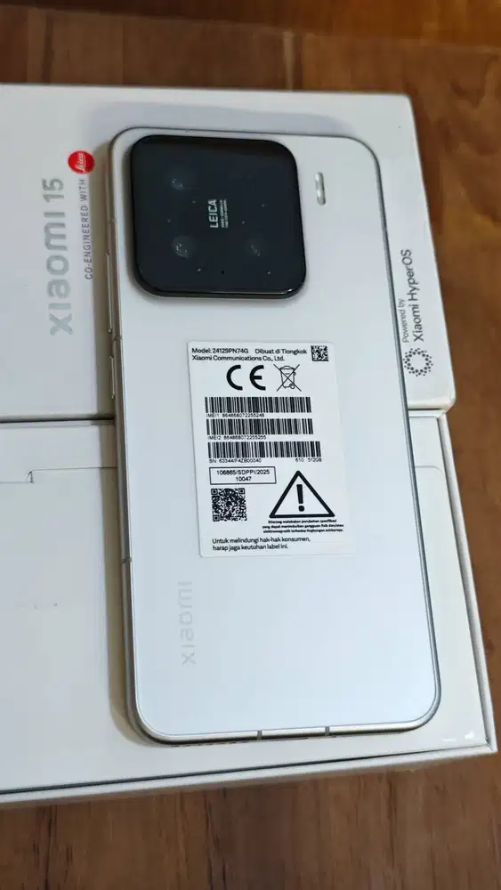 Xiaomi 15 5g 12/512 second beli 1 bulan dari baru