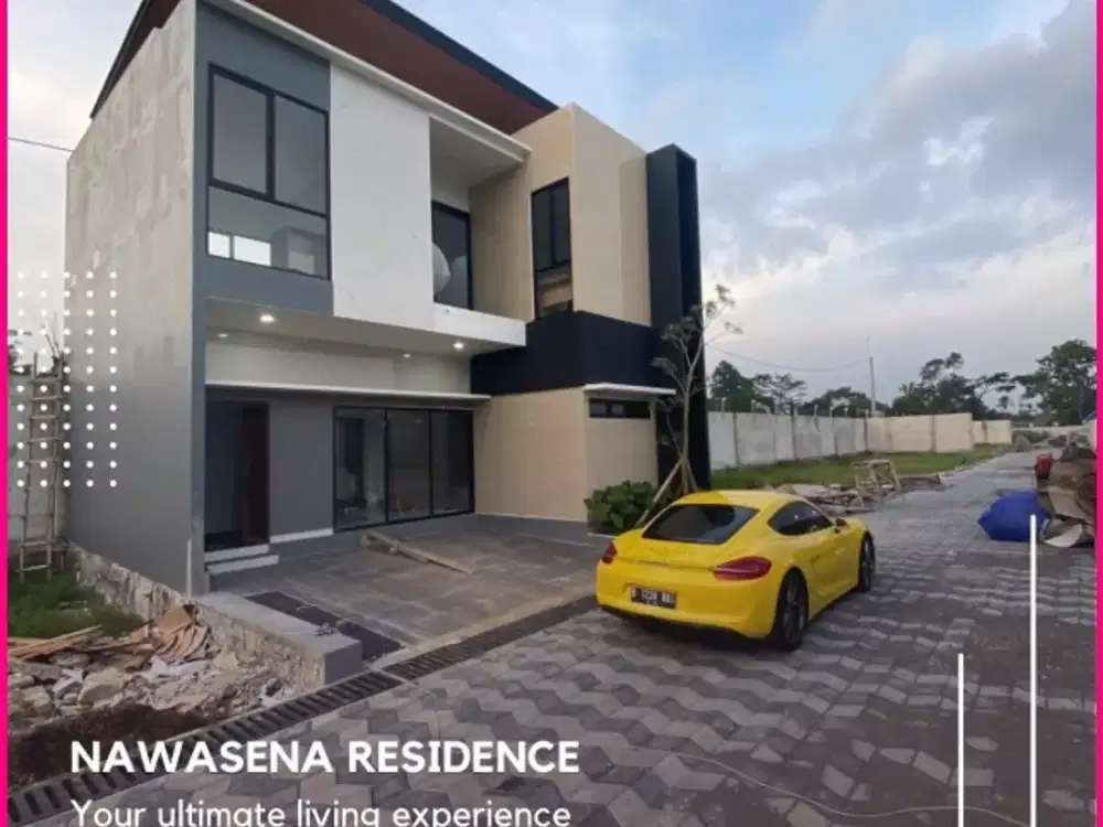 Rumah di Jl Magelang km 6 Modern Furnish