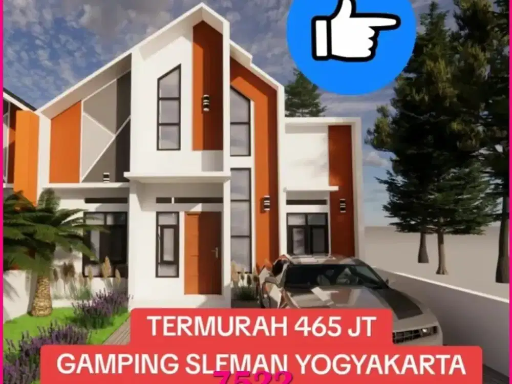 Rumah Murah Siap Bangun Gamping Jl Wates Km 9