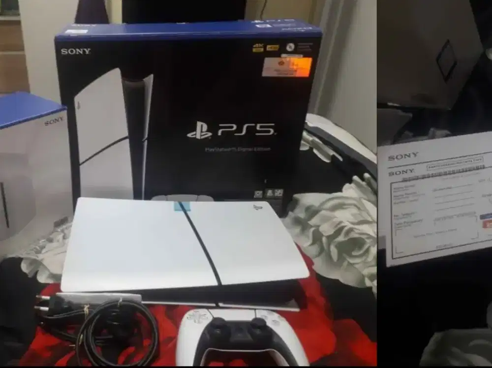 Ps5 slim Digital version garansi resmi indo