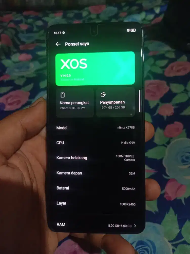 INFINIX NOTE 30 PRO NOMINUS