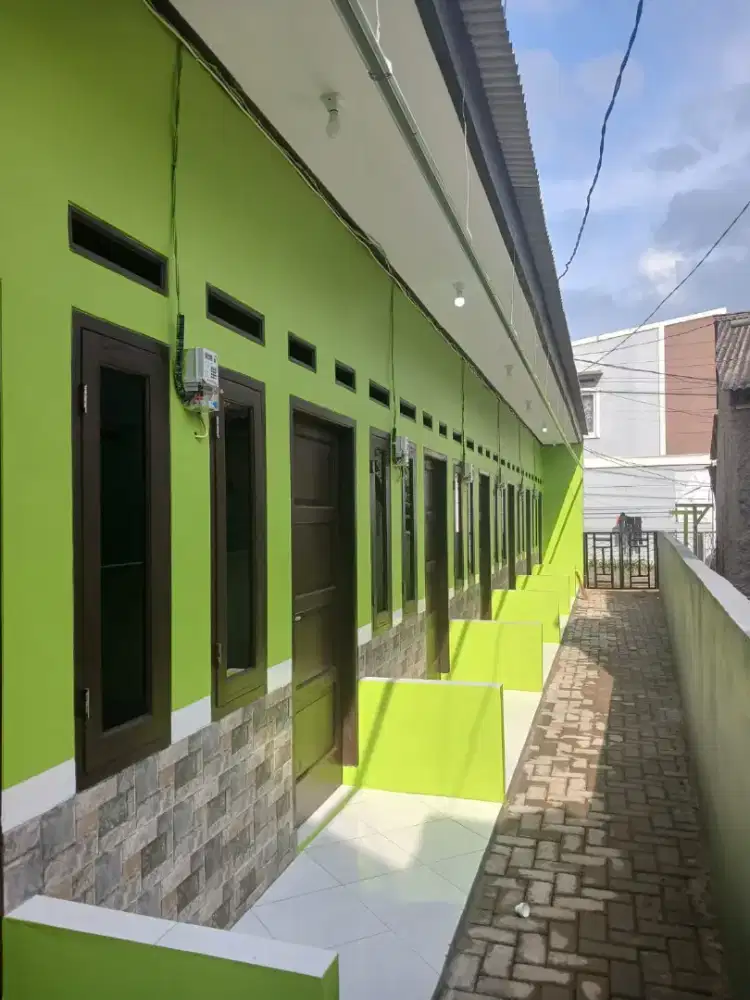 Jual kontrakan 7 pintu kranggan cibubur jati sampurna kota bekasi