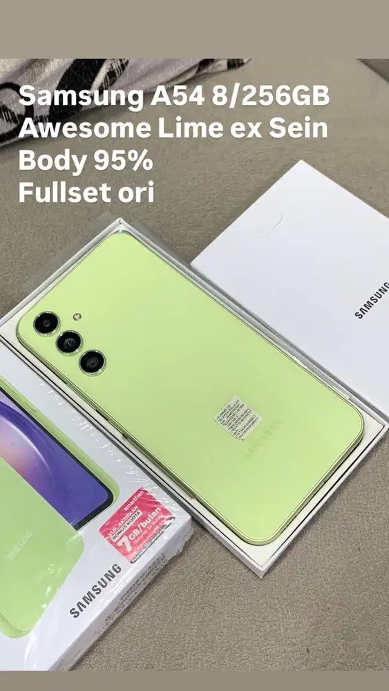 Samsung A54 Awesome Lime ex Sein