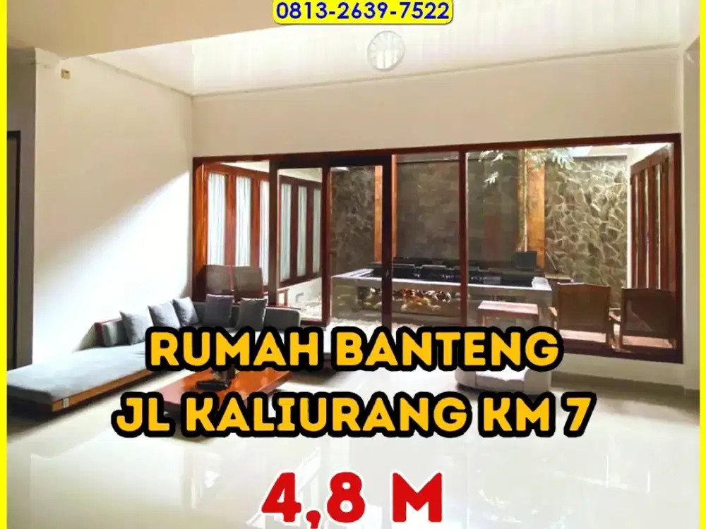 Dijual Hunian Mewah di Jalan Kaliurang Km 7 Banteng Jaya