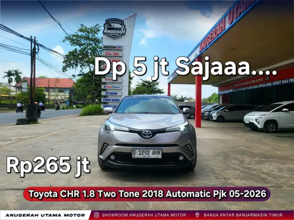 Dp5jt Toyota CHR Two Tone 2018 Automatic