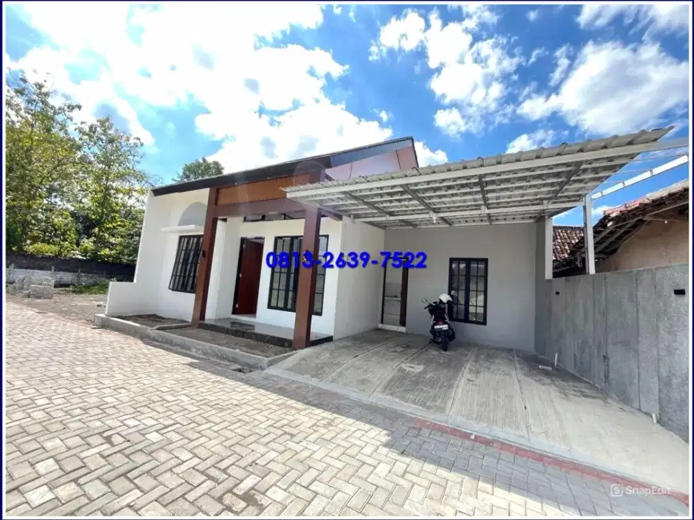 Rumah Murah Utara Sleman City Hall, Siap Bangun