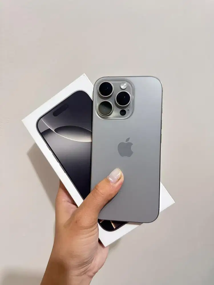 IPHONE 16 PRO 128GB IBOX RESMI GARANSI ON