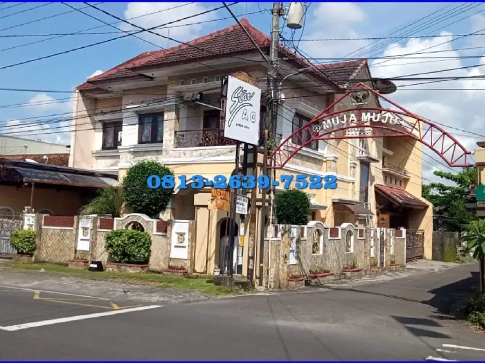 Rumah Hook Dijual di Jl Veteran Jogja Kota, Mewah