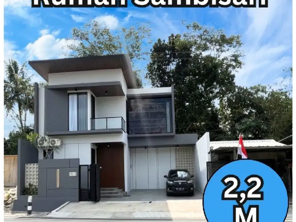 Furnish,5 Menit SCH Mall, Rumah Modern Tropis