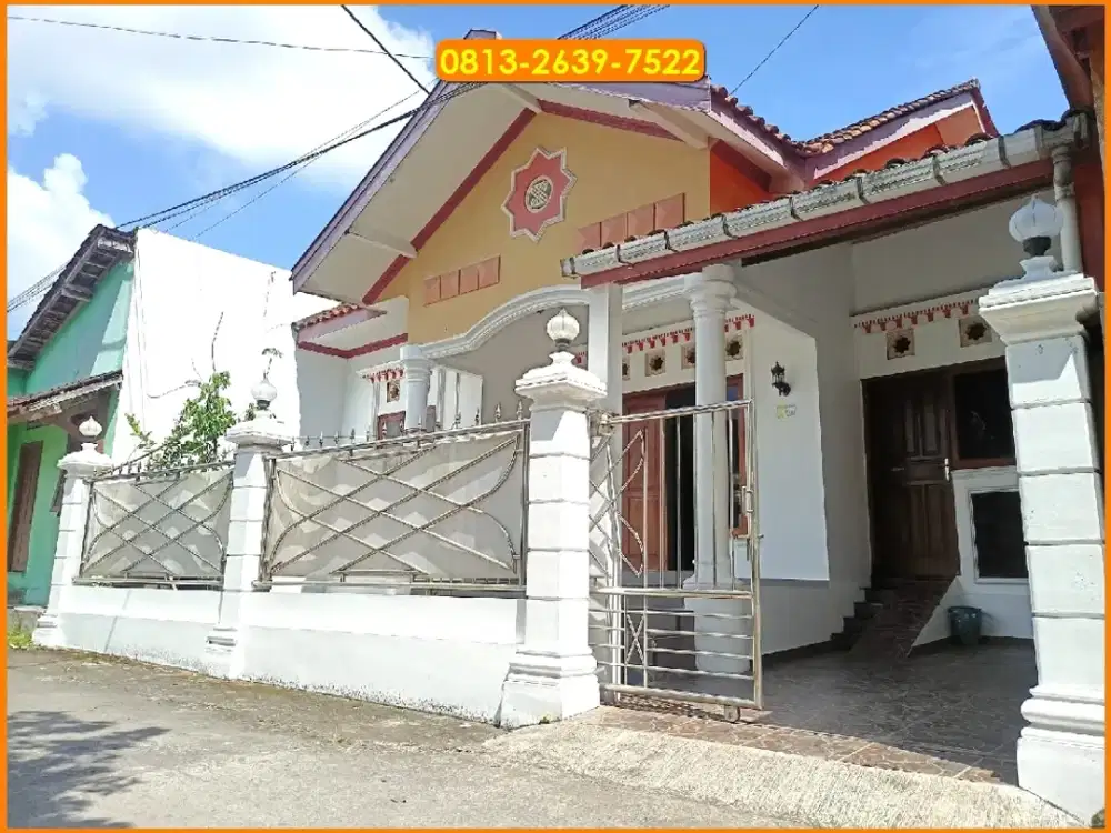 Full Furnish Dijual Rumah Dekat Transmart Jogja
