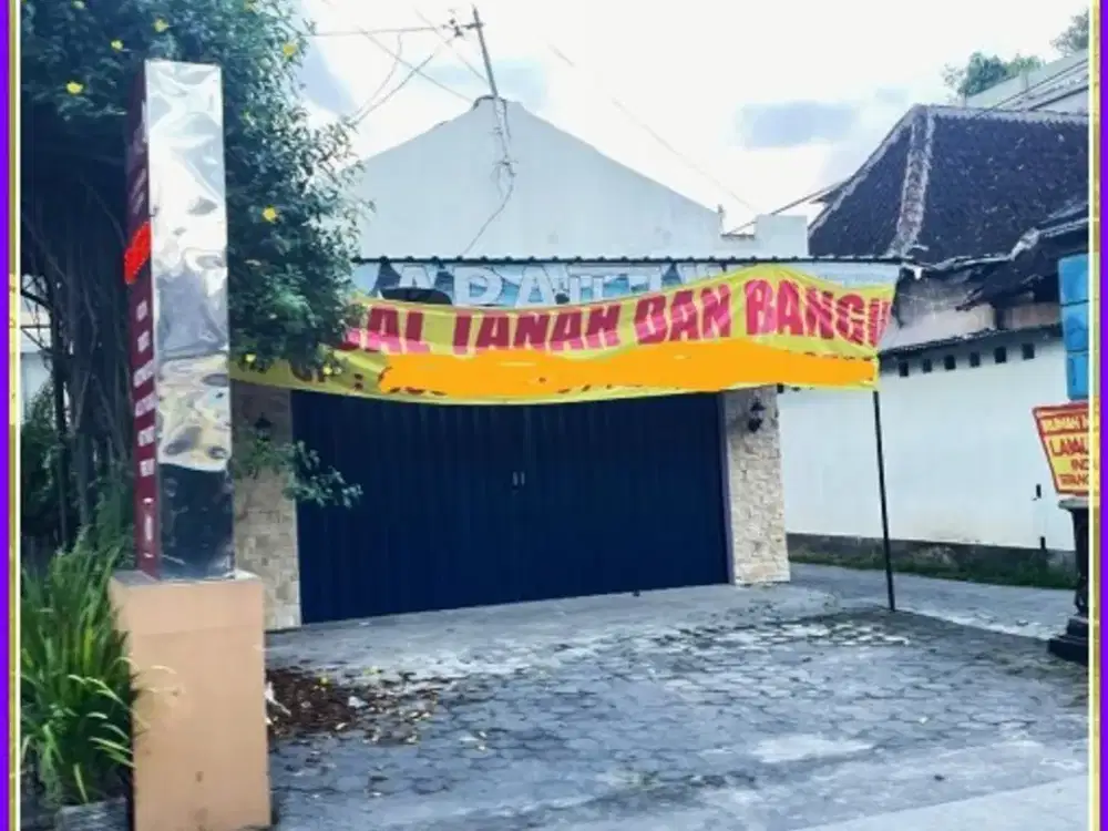 Tanah Bonus Ruang Usaha Jakal Tepi Aspal