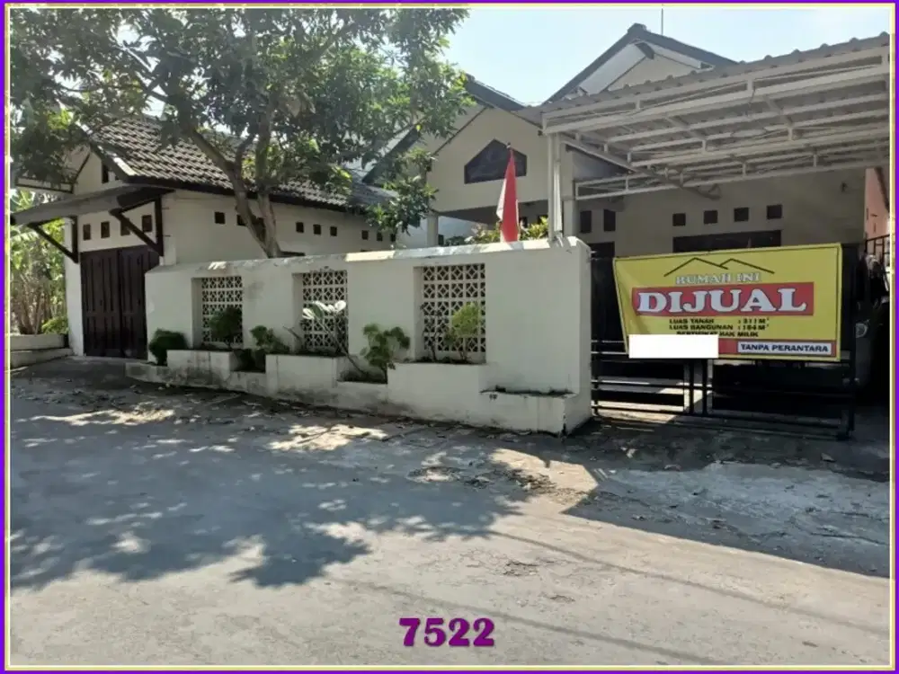 Jual Murah Rumah Luas Klidon Dekat UII Jogja