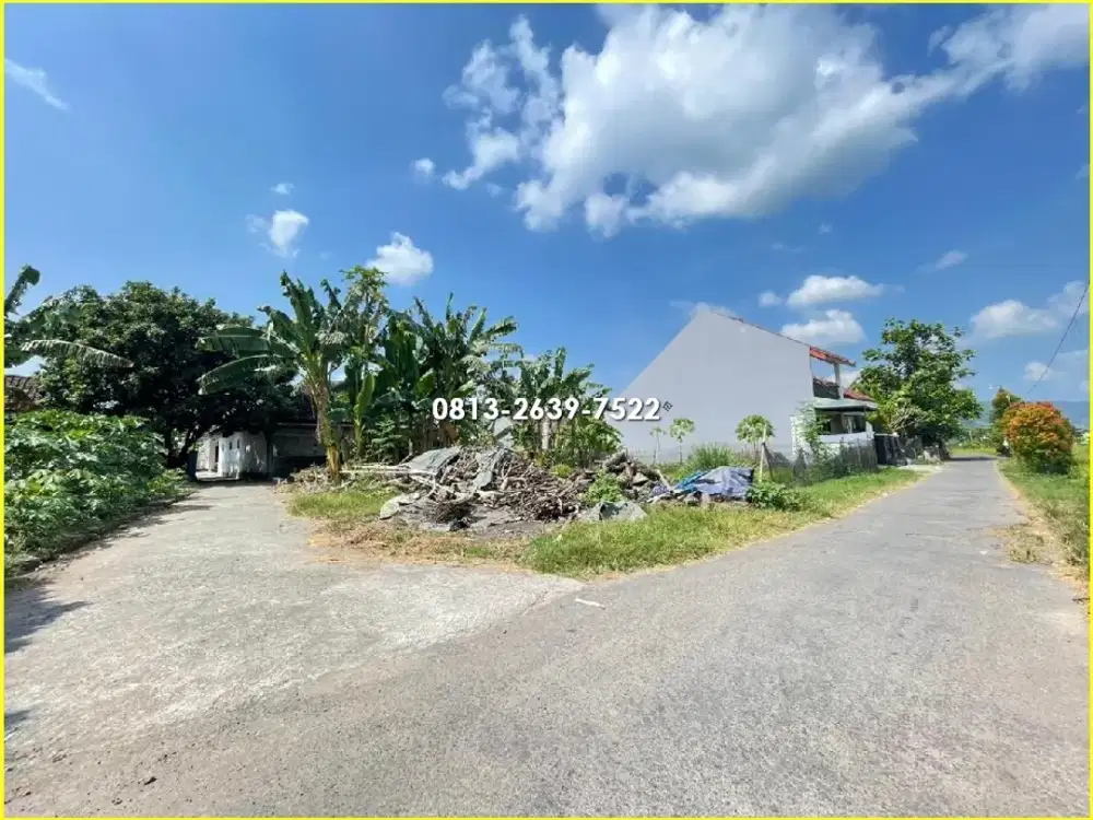 Dijual Tanah Jl Prambanan Piyungan LT 92 SHMP
