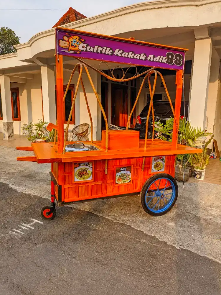 Gerobak Gultik gerobak mie ayam bakso gerobak dimsum gerobak taichan