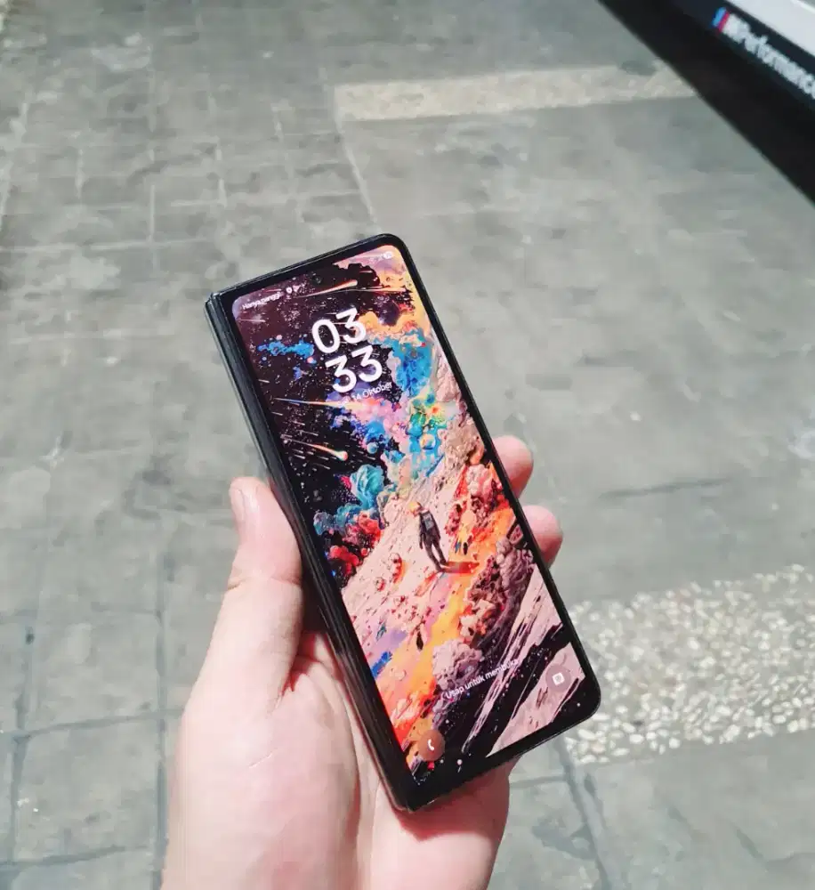 Samsung Zfold 4 5G metalik black sein resmi