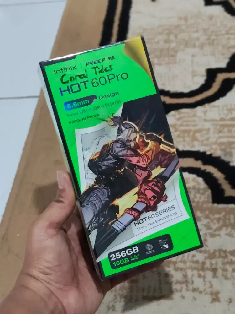 infinix Hot 60 Pro 8/256 New Segel BNIB garansi Resmi